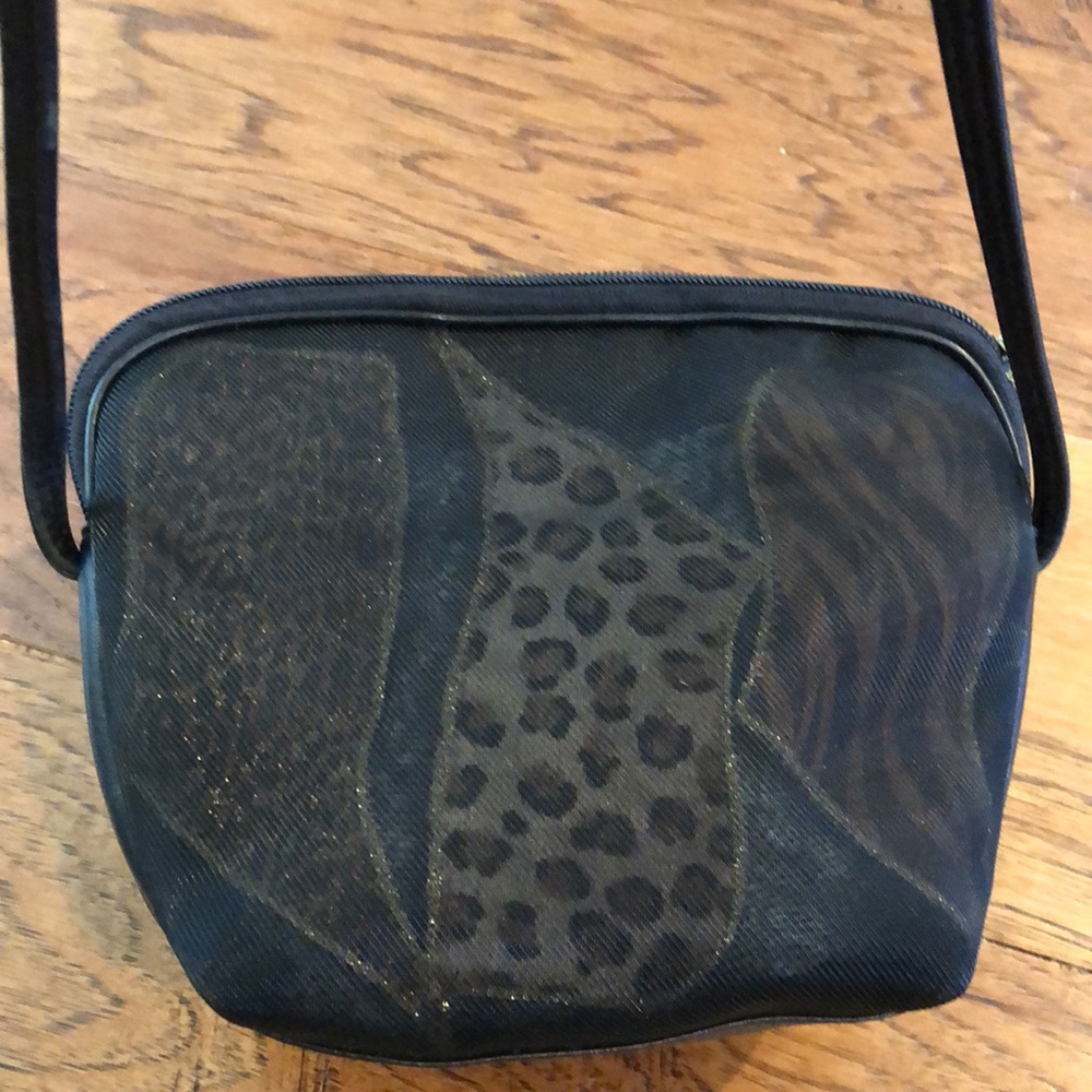 Carla Marchi Leather Trim Bag